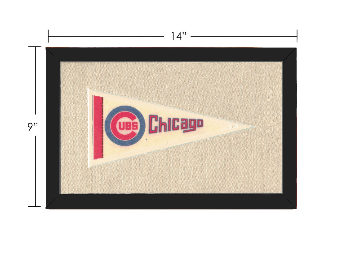 Vintage Chicago Cubs Pennant