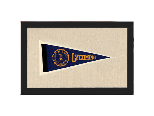 Vintage Lycoming College Pennant