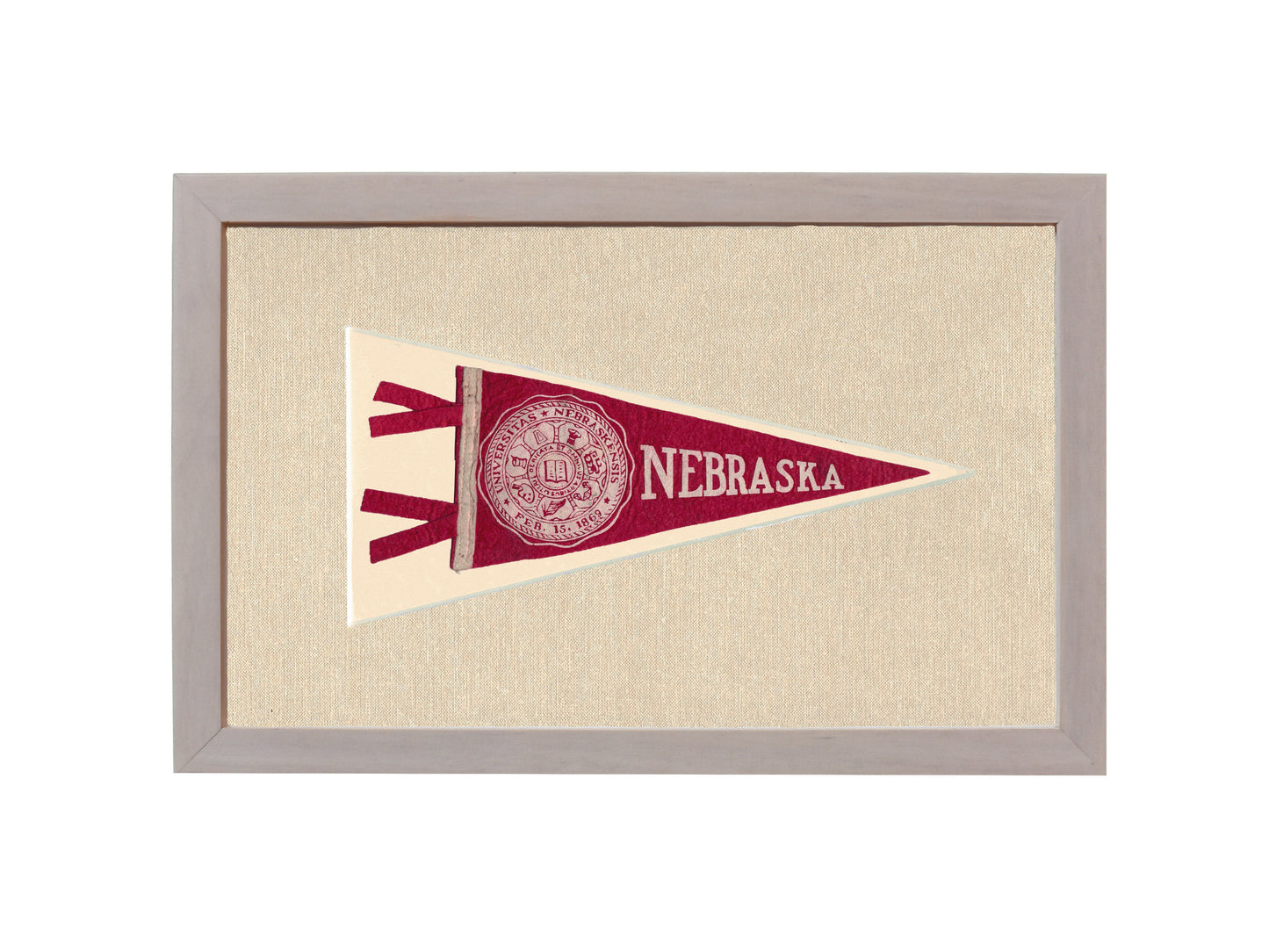 Vintage University of Nebraska Pennant