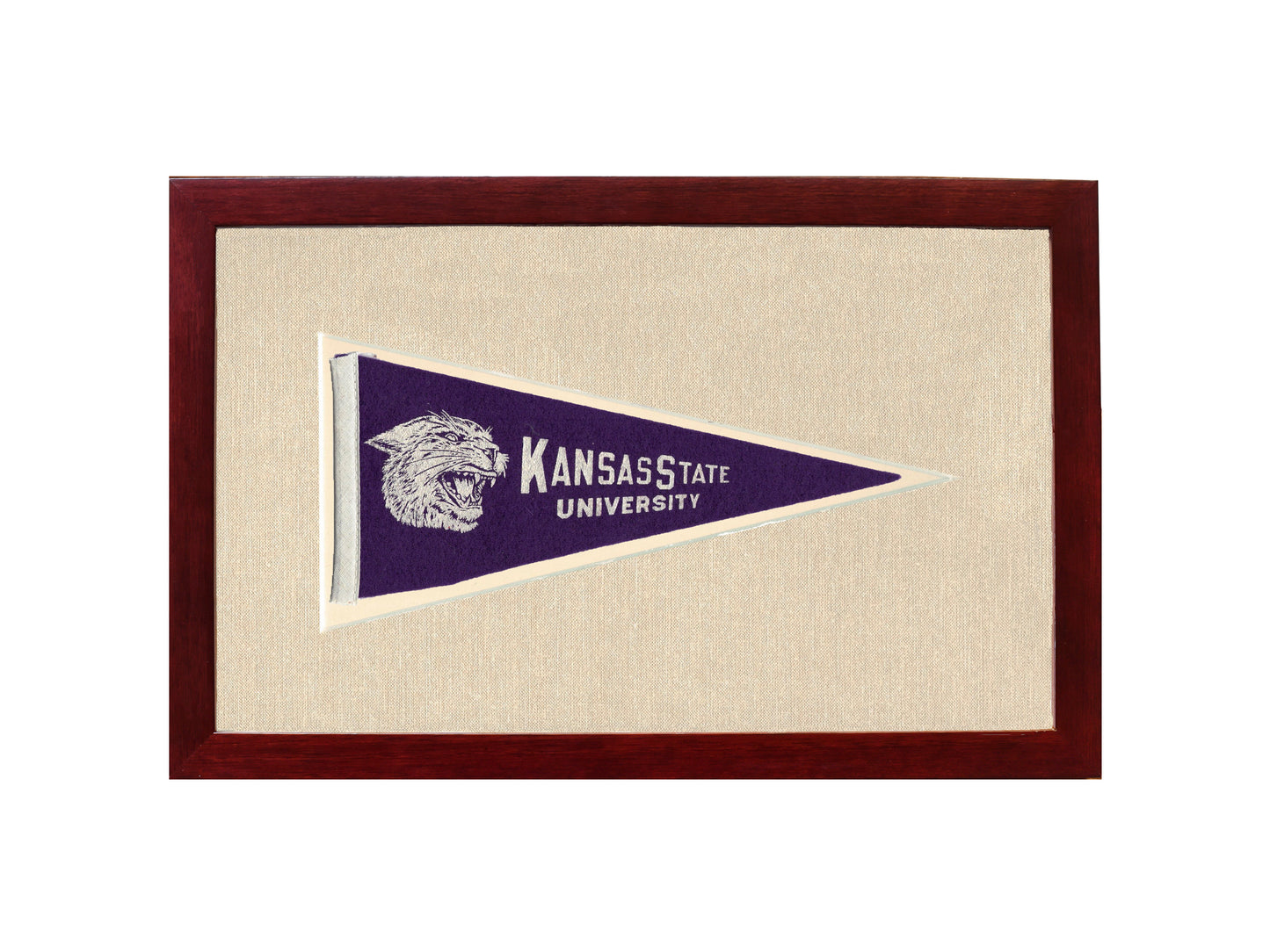 Vintage Kansas State University Pennant