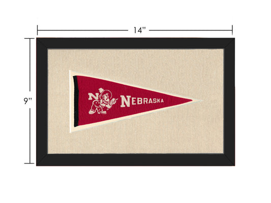 Vintage Nebraska Pennant