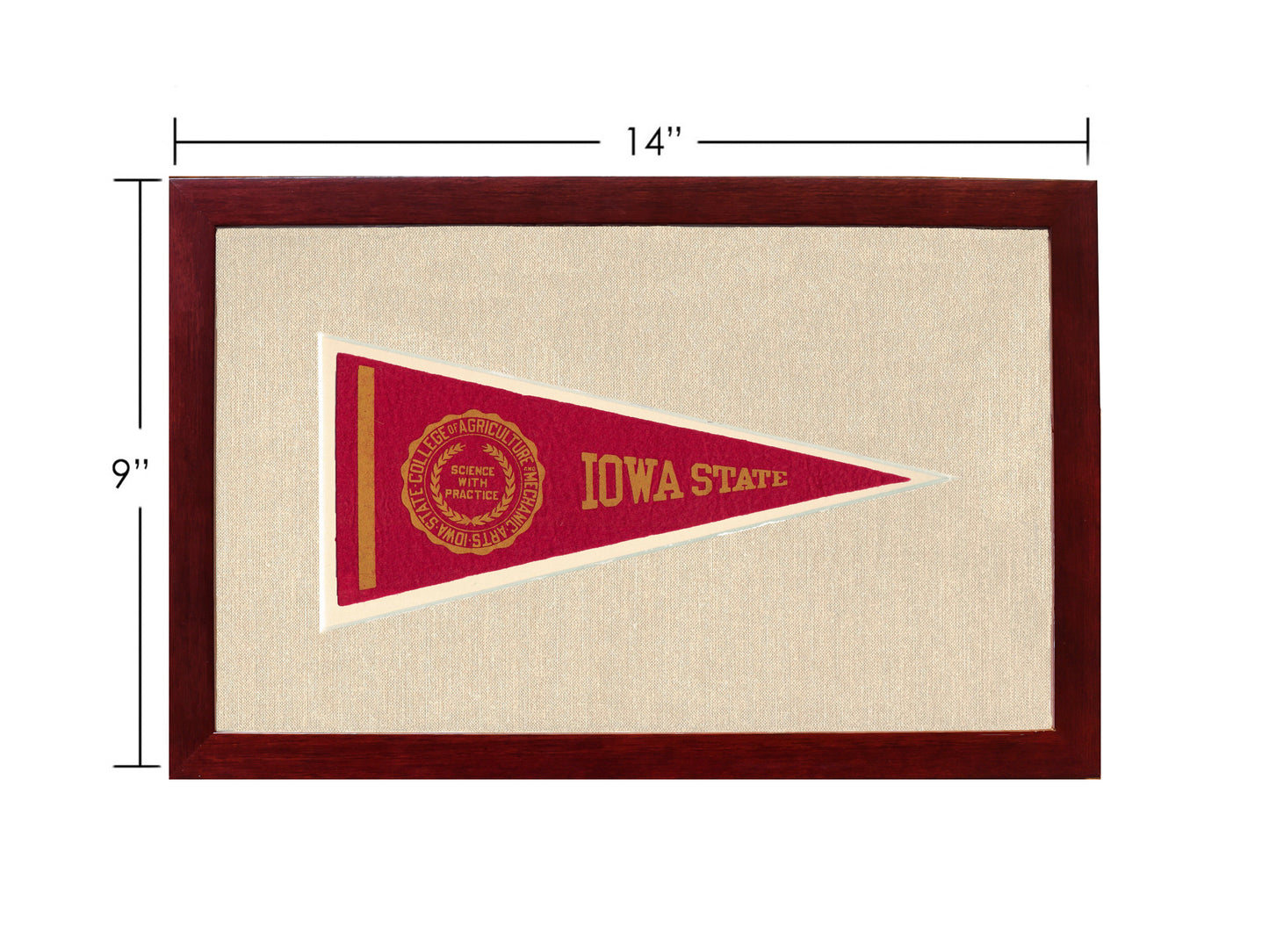 Vintage Iowa State Pennant