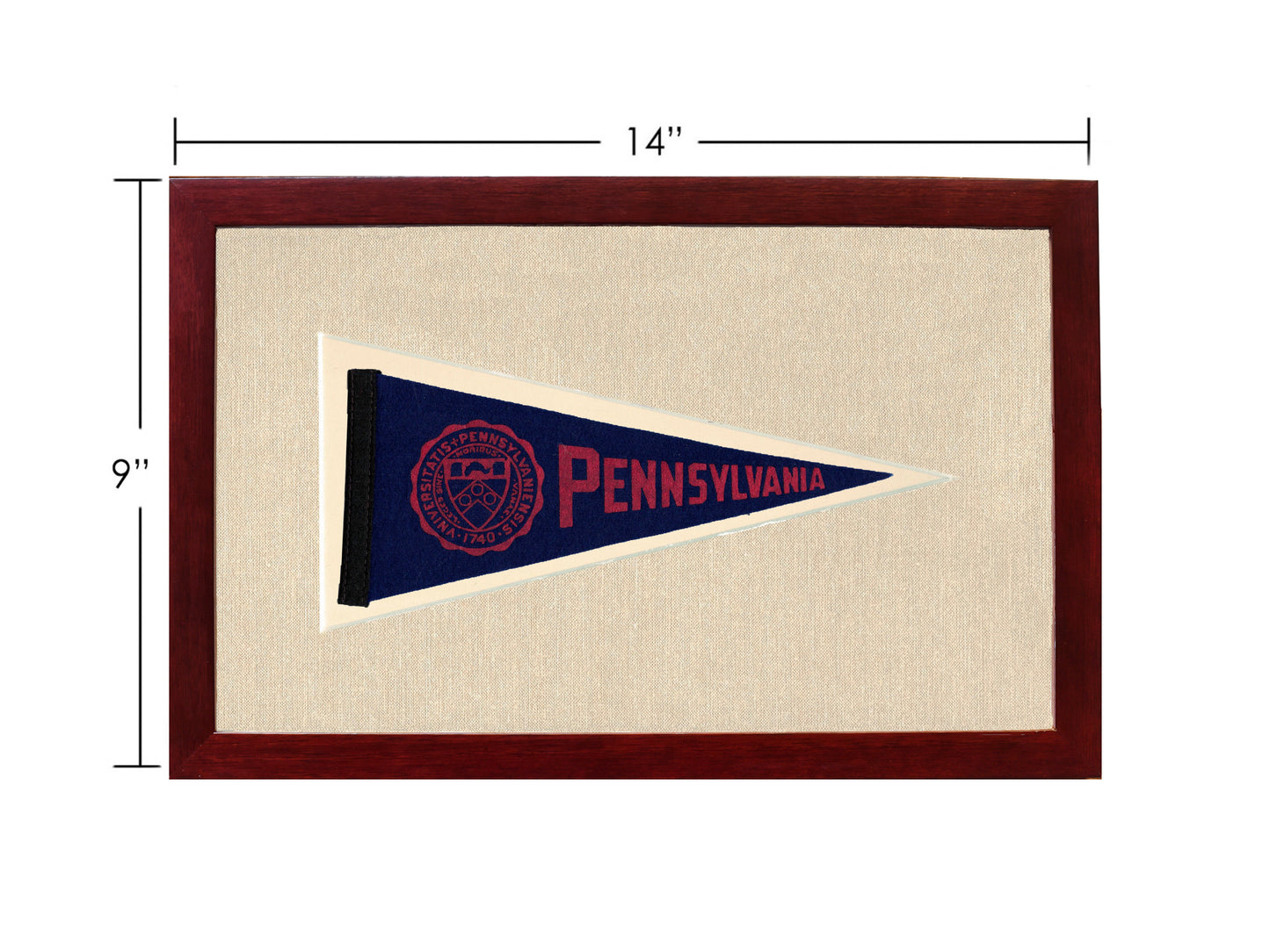 Vintage University of Pennsylvania Pennant