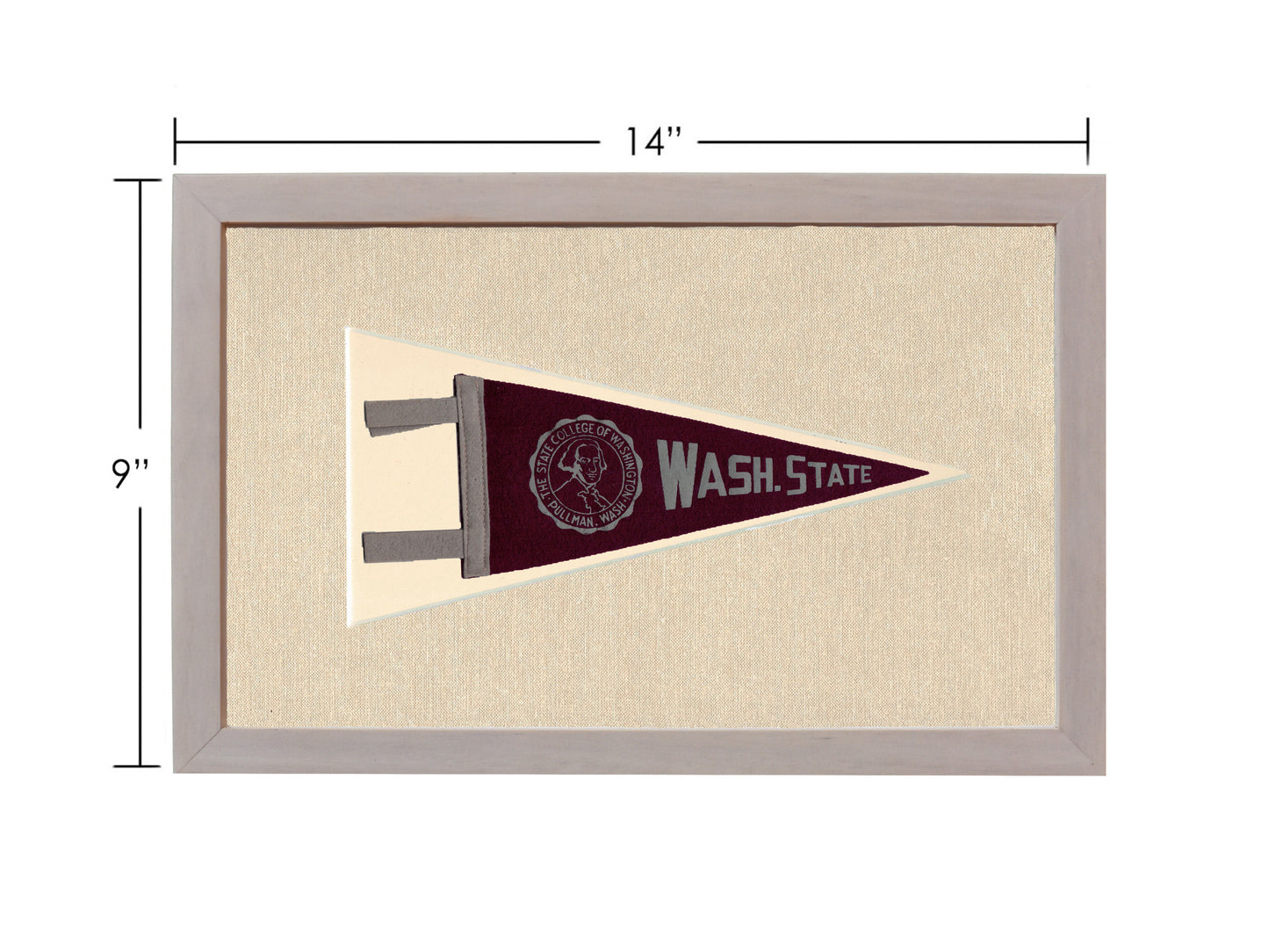 Vintage Washington State University Pennant