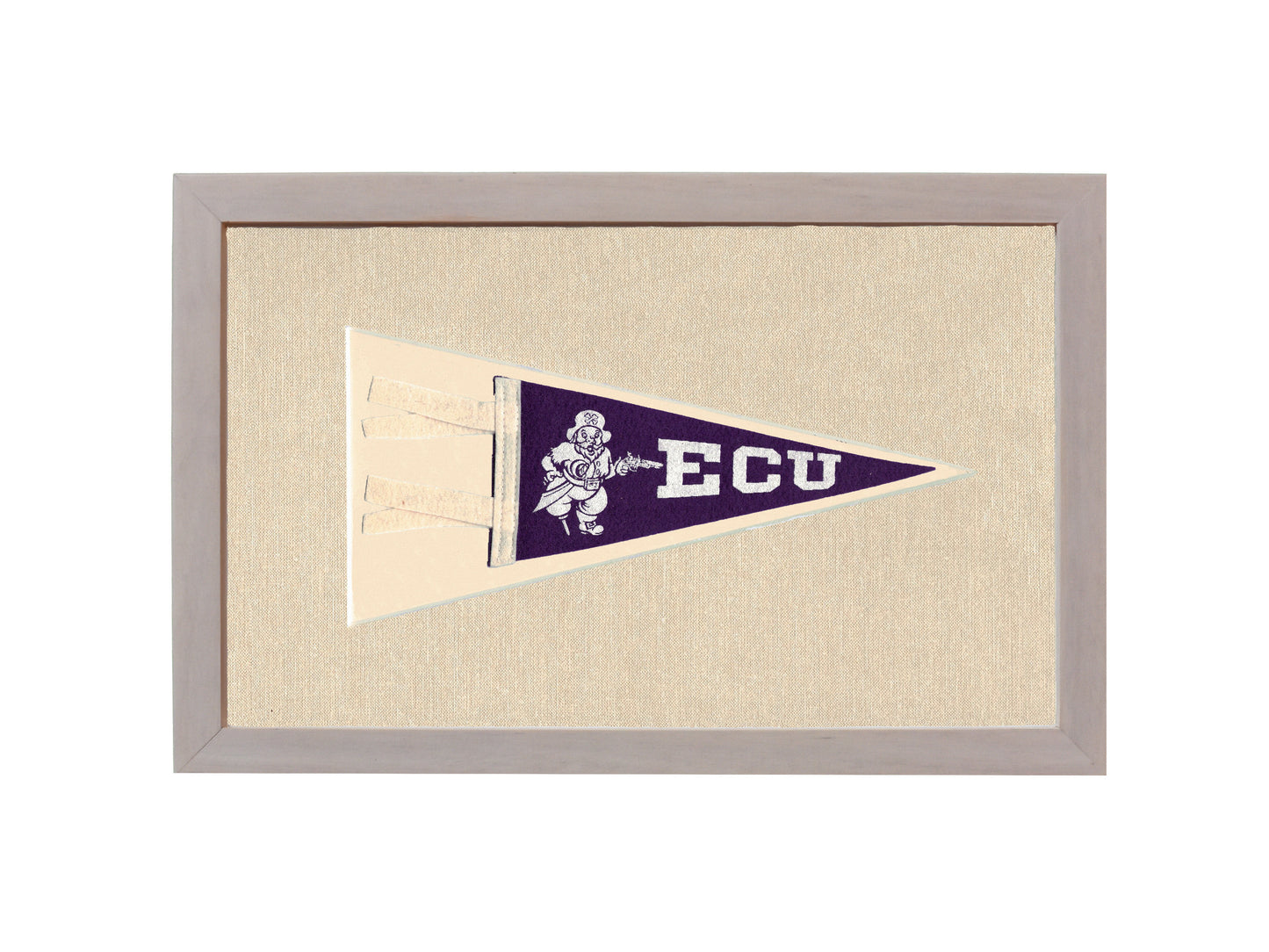 Vintage East Carolina University Pennant