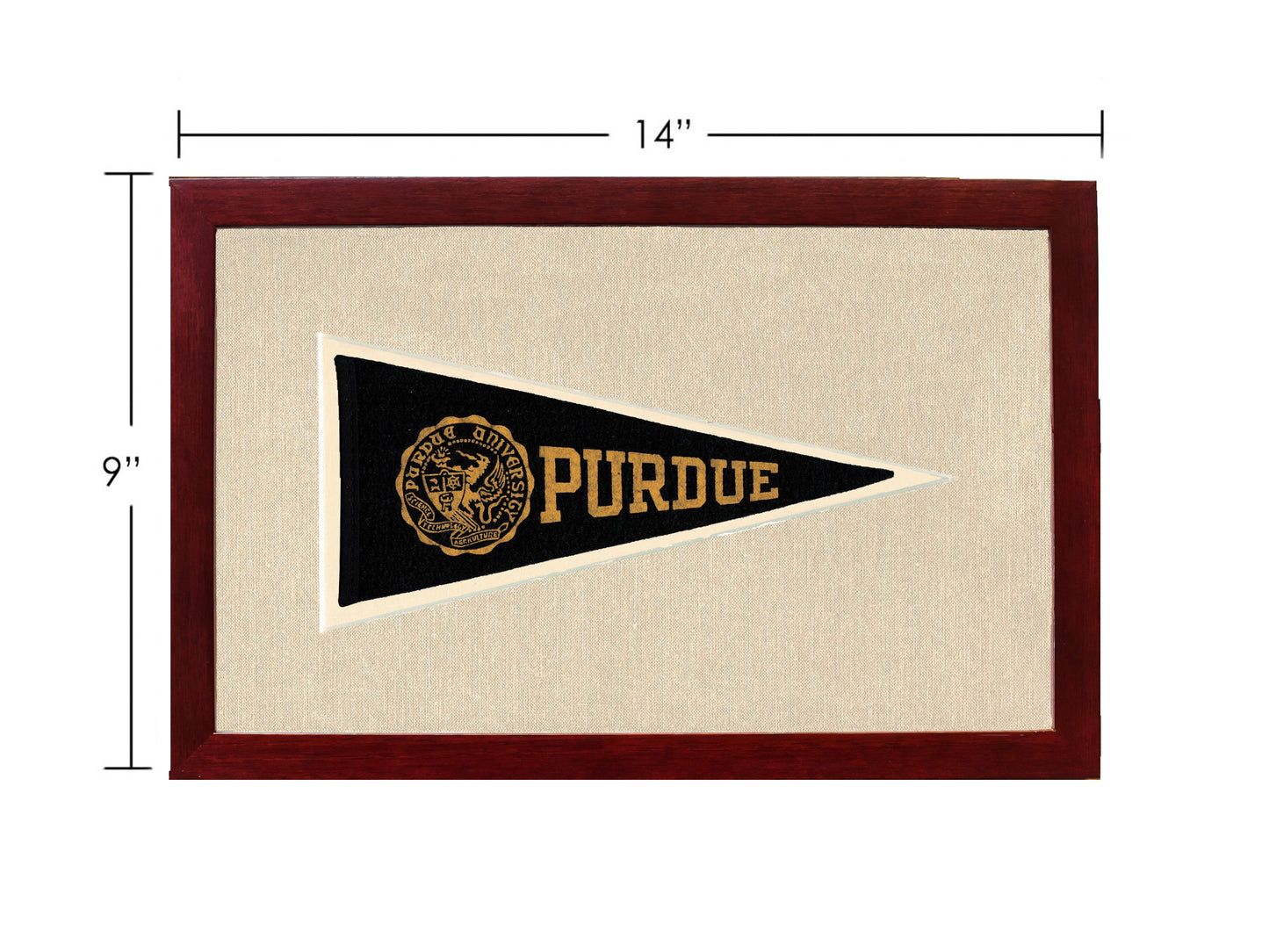 Vintage Purdue Pennant