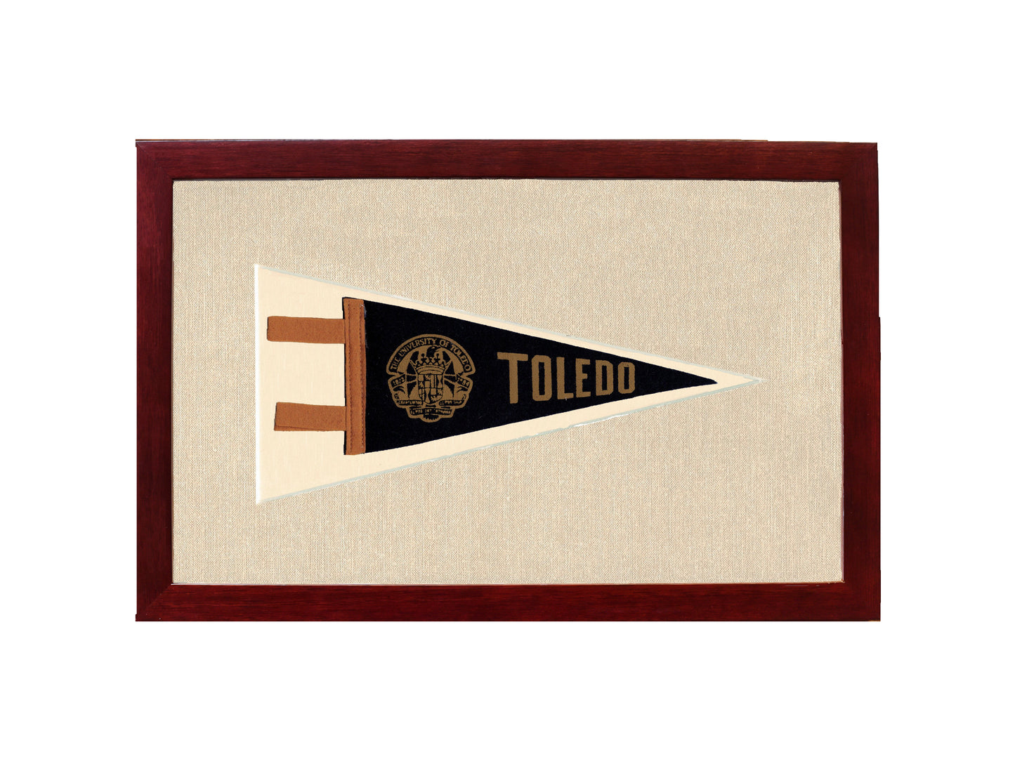 Vintage University of Toledo Pennant