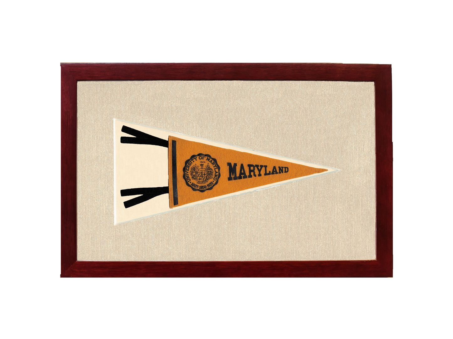 Vintage University of Maryland Pennant
