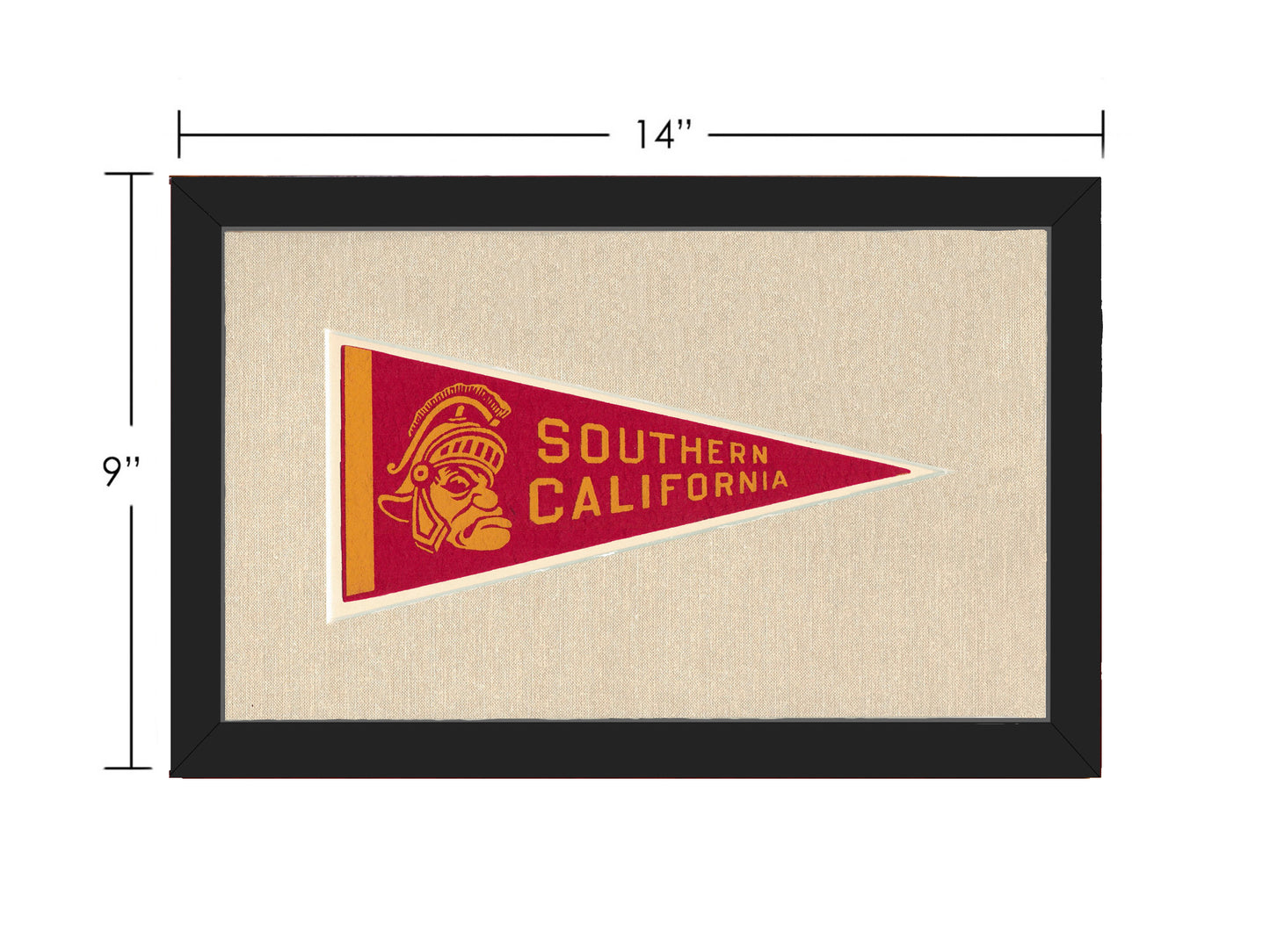 Vintage University of Southern California Pennant