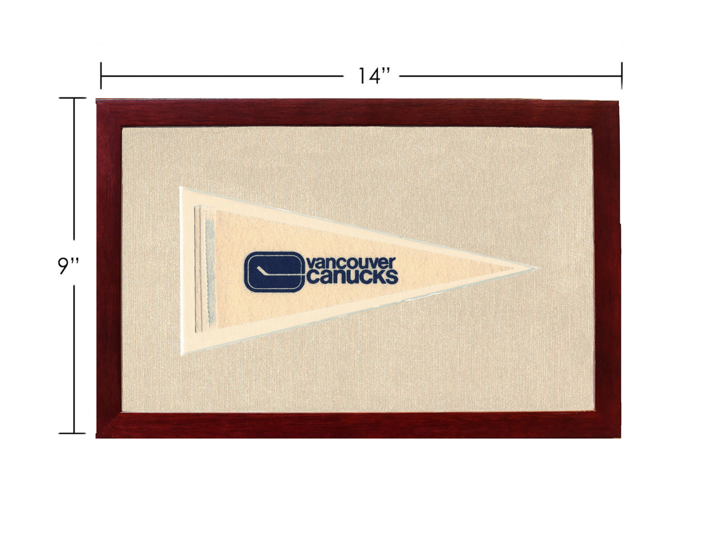 Vintage Vancouver Canucks Pennant