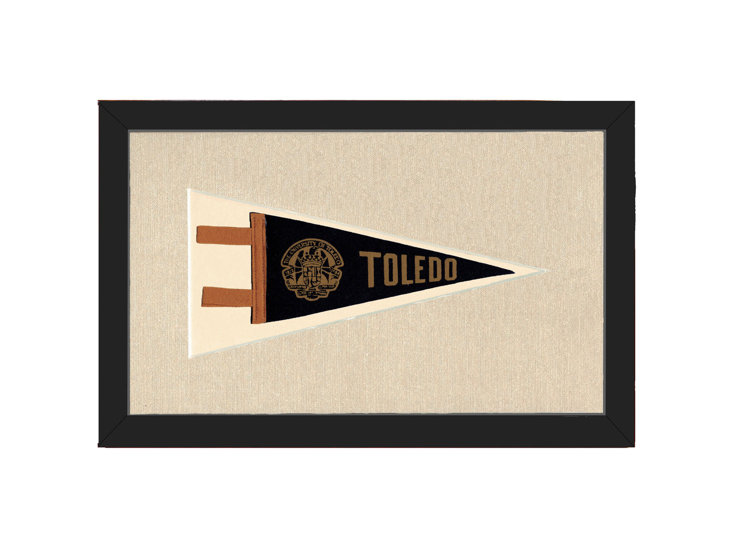 Vintage University of Toledo Pennant