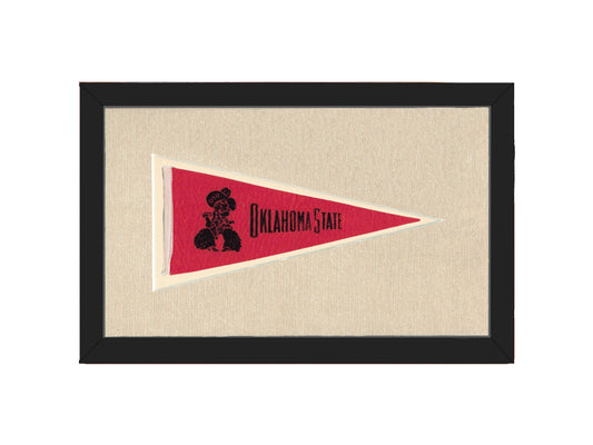 Vintage Oklahoma State University Pennant