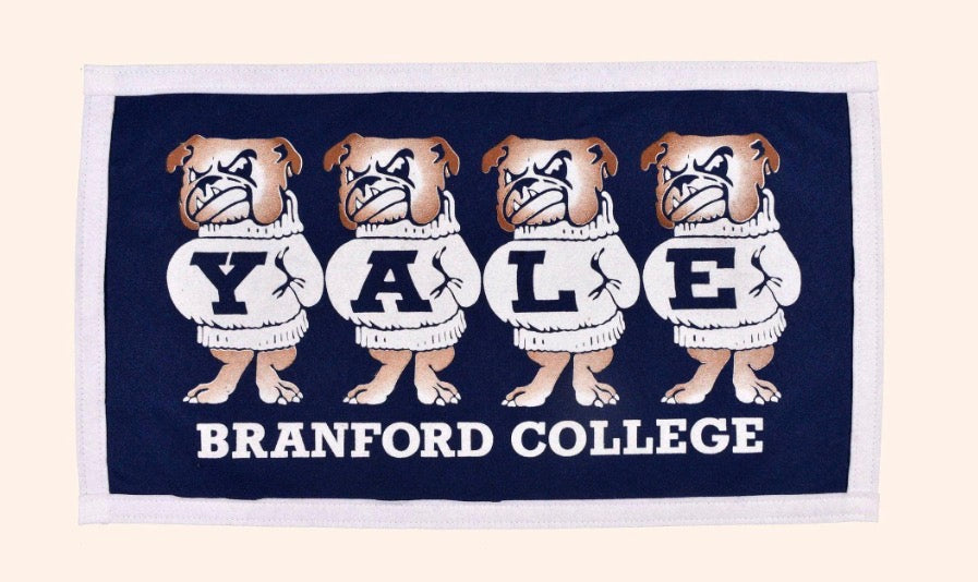 Vintage Yale University Branford College Banner