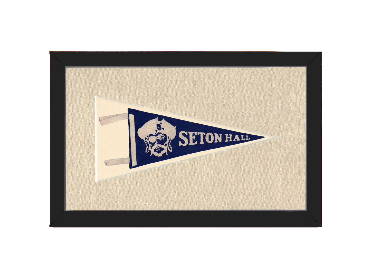 Vintage Seton Hall University Pennant