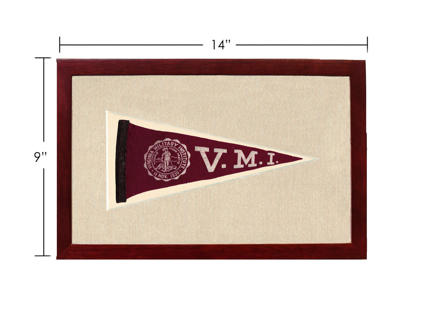 Vintage Virginia Military Institute Pennant