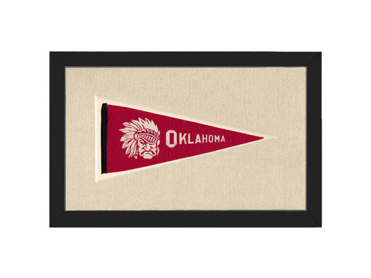 Vintage Oklahoma Pennant