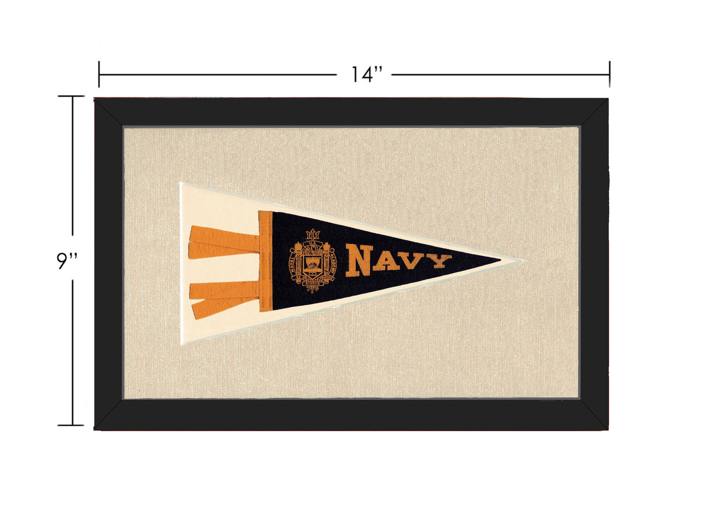 Vintage Navy Pennant
