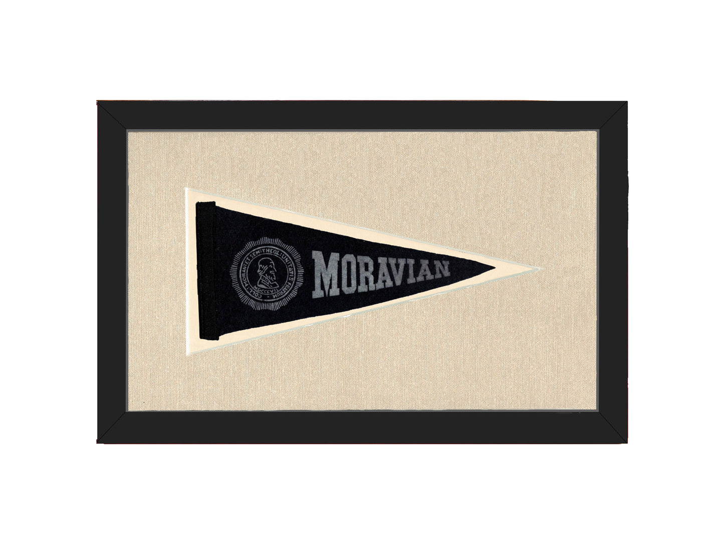 Vintage Moravian University Pennant