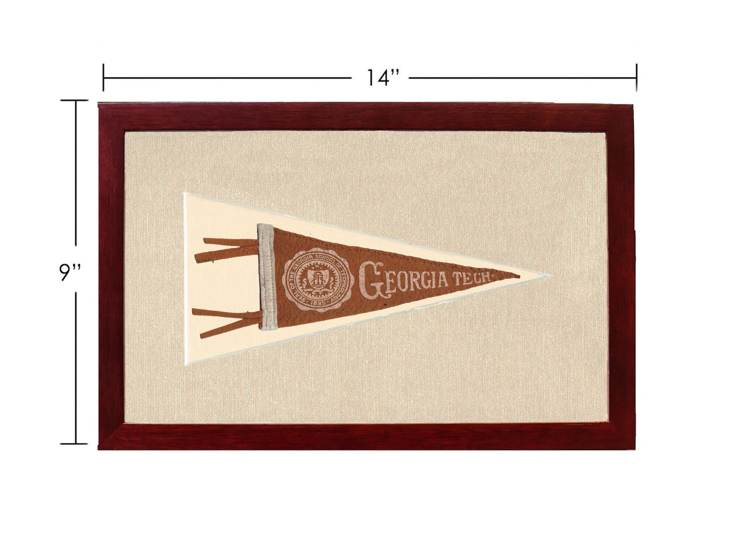 Vintage Georgia Tech Pennant