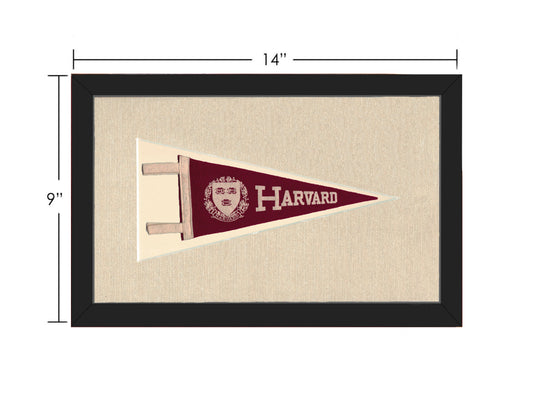 Vintage Harvard Pennant