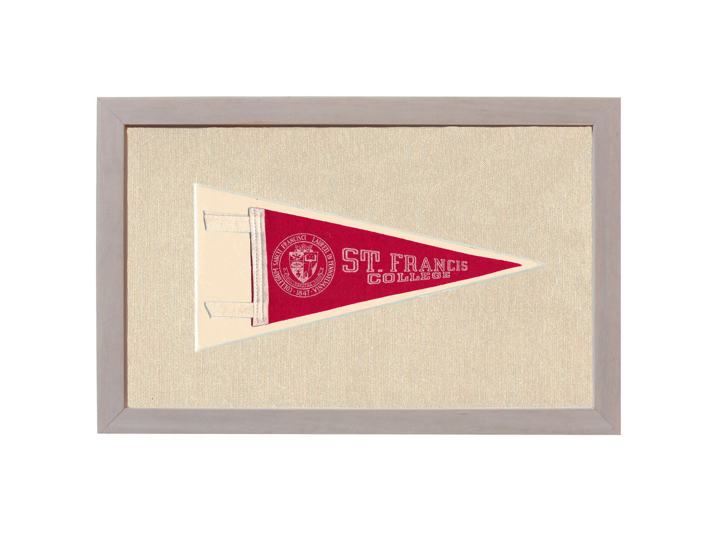 Vintage St Francis College Pennant