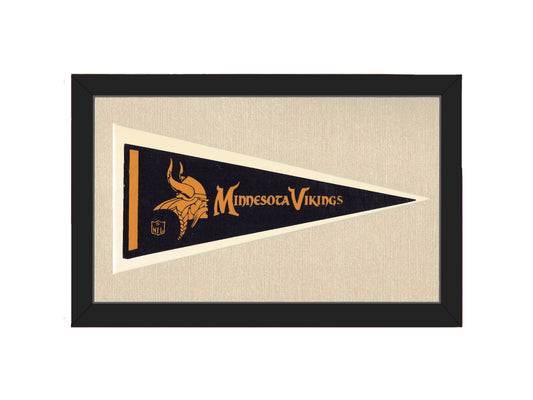 Vintage Minnesota Vikings Pennant