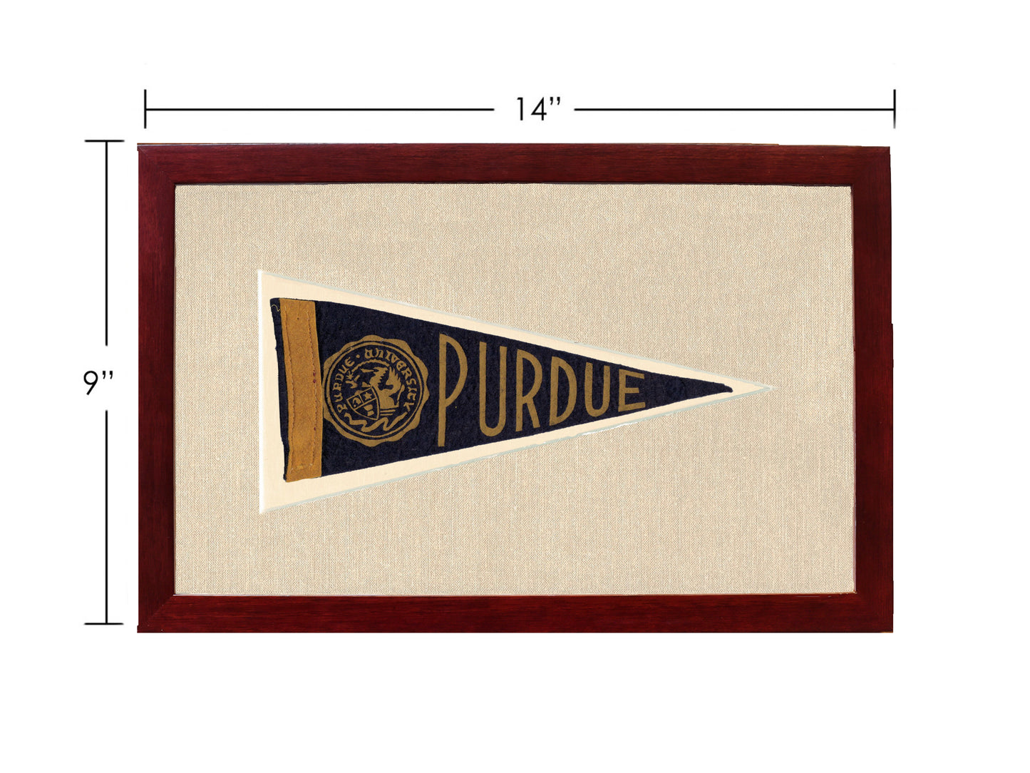 Vintage Purdue Pennant