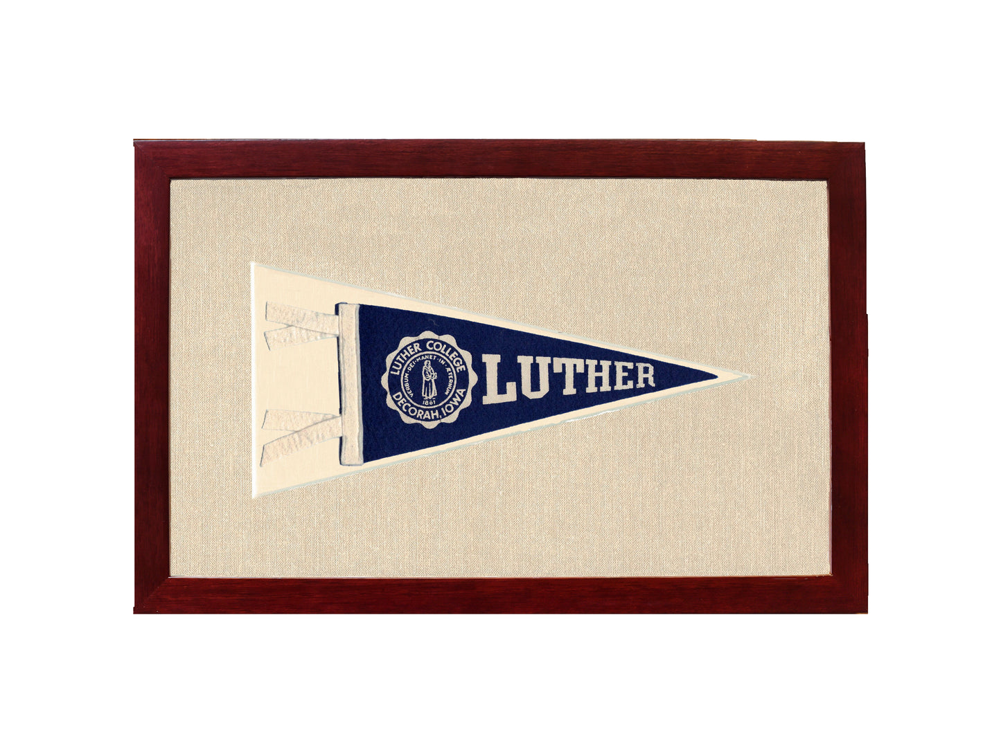Vintage Luther College Pennant