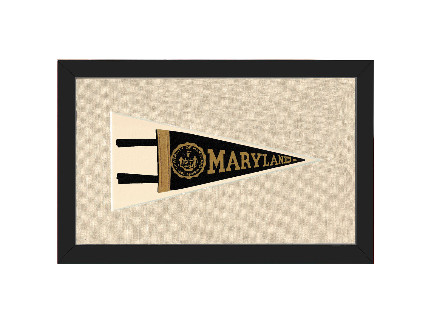 Vintage University of Maryland Pennant
