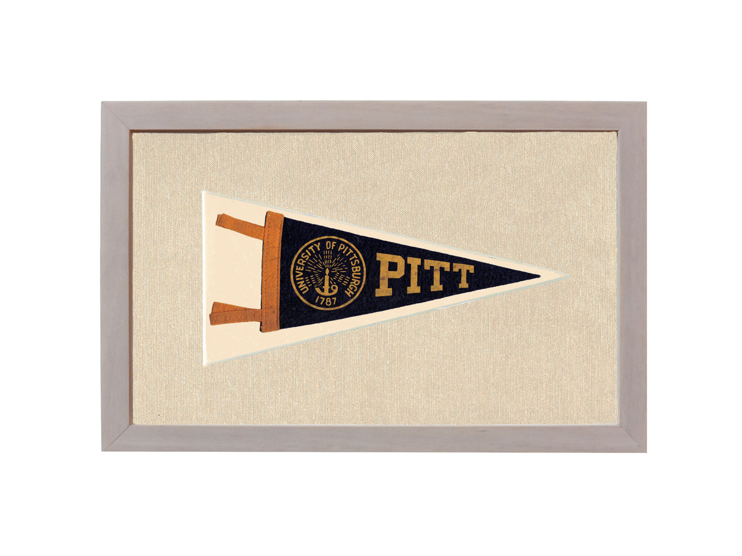 Vintage University of Pittsburgh Pennant