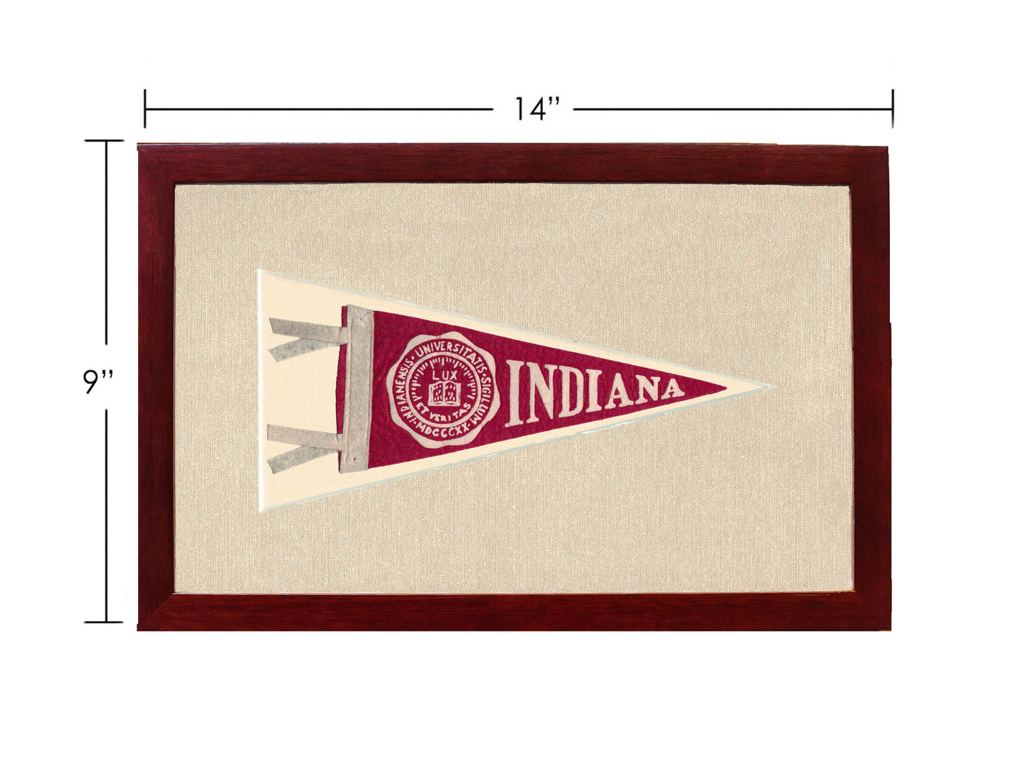 Vintage University of Indiana Pennant
