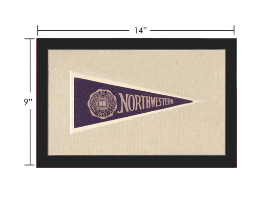Vintage Northwestern University Pennant
