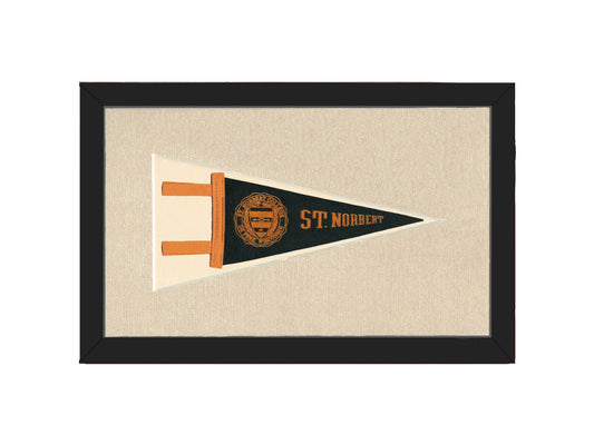 Vintage St Norbert College Pennant