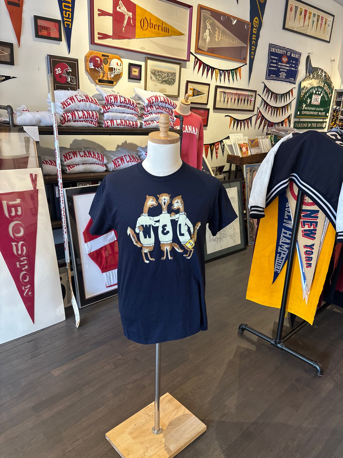 Medium Blue Washington & Lee T-Shirts