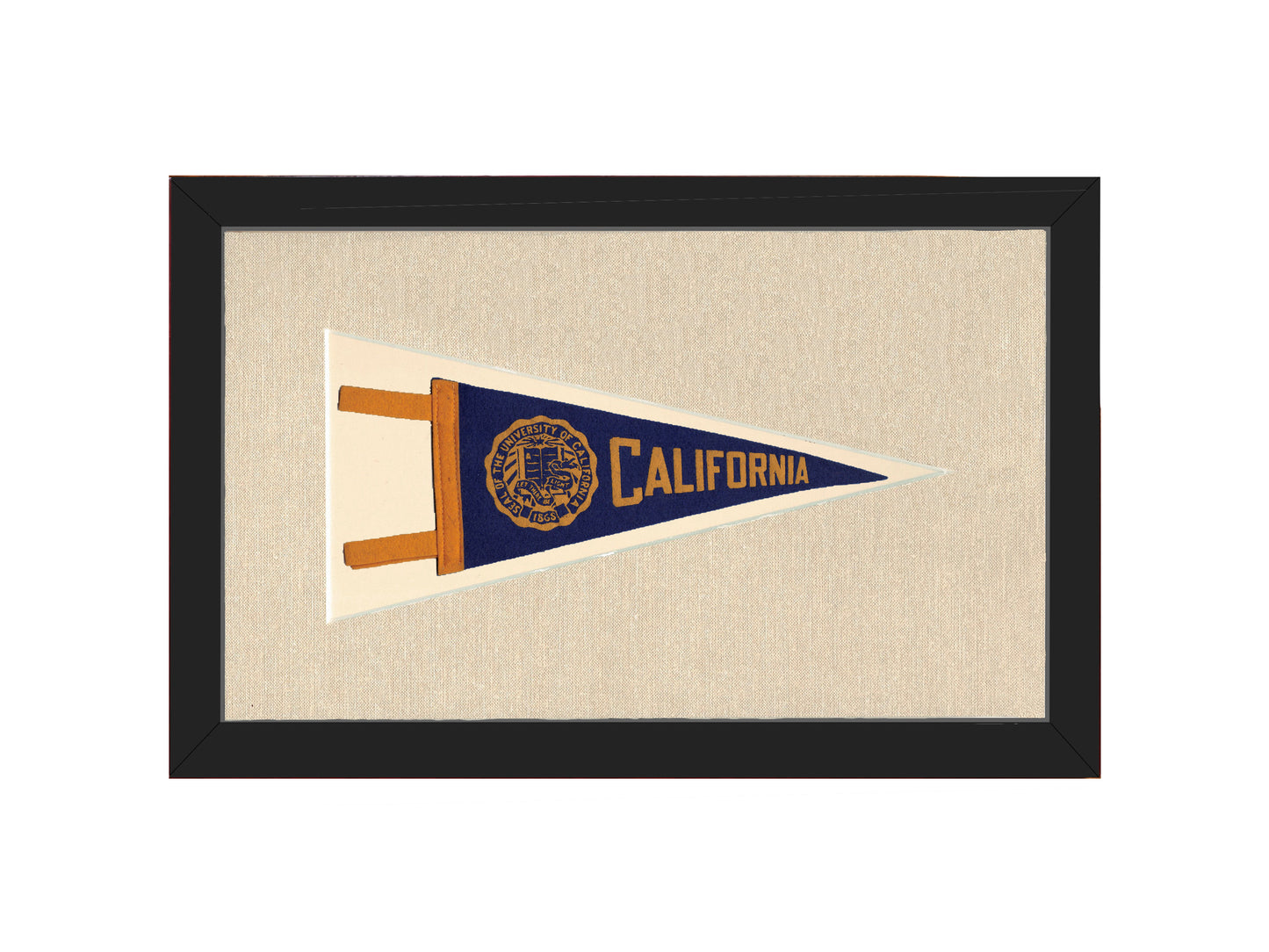 Vintage University of California Pennant