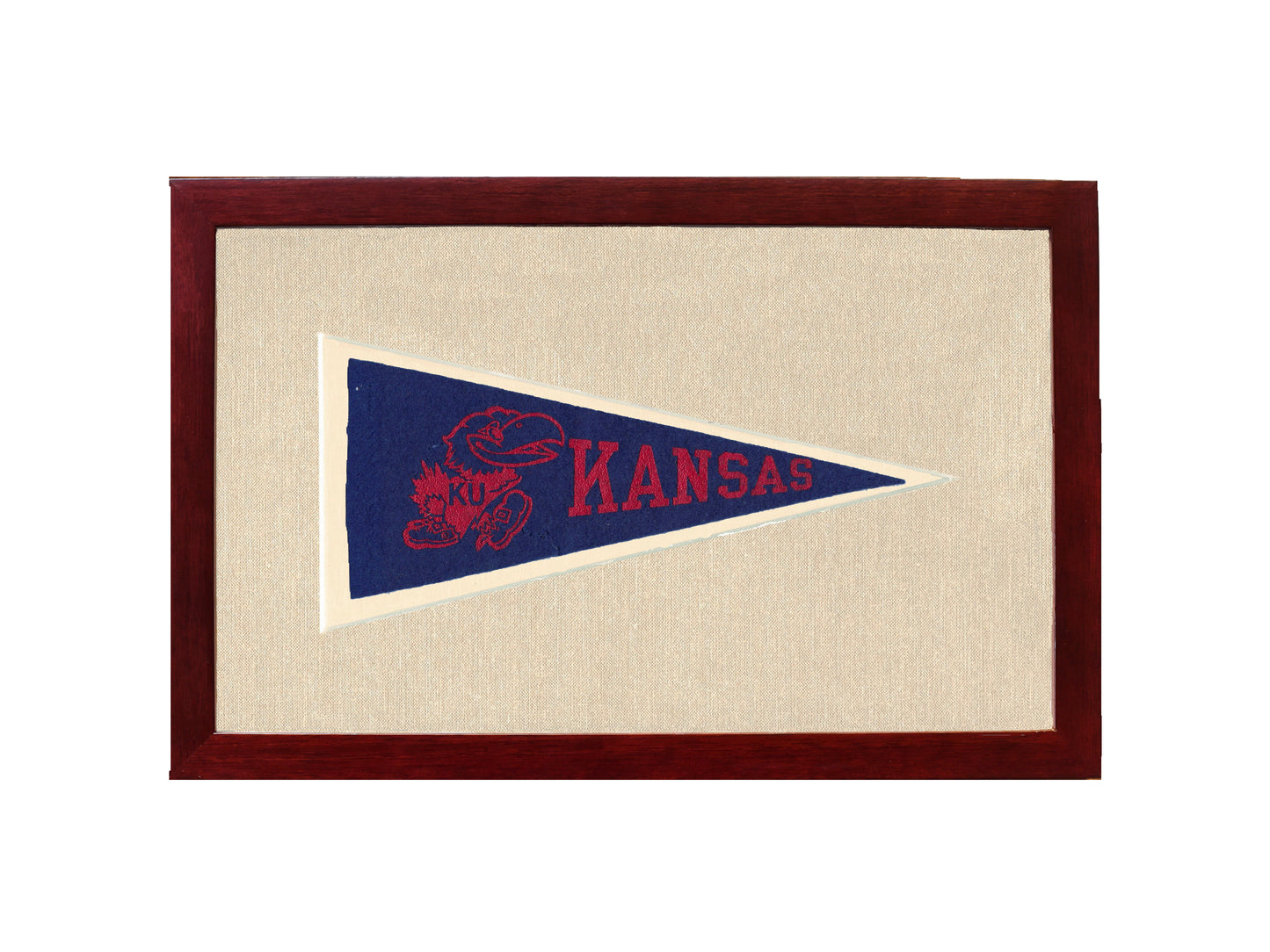 Vintage University of Kansas Pennant