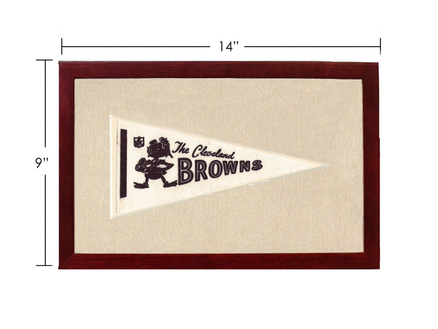Vintage Cleveland Browns Pennant