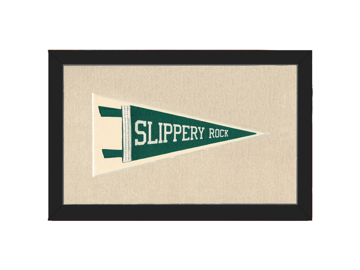 Vintage Slippery Rock University Pennant