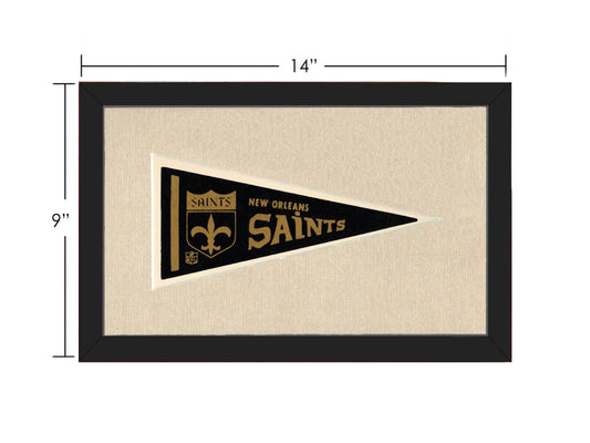 Vintage New Orleans Saints Pennant