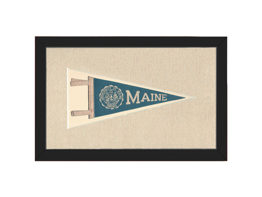 Vintage University of Maine Pennant