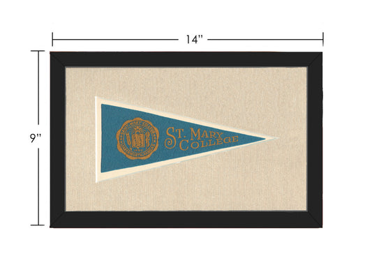 Vintage St Mary College Pennant