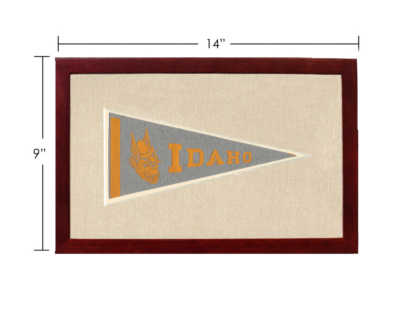 Vintage University of Idaho Pennant