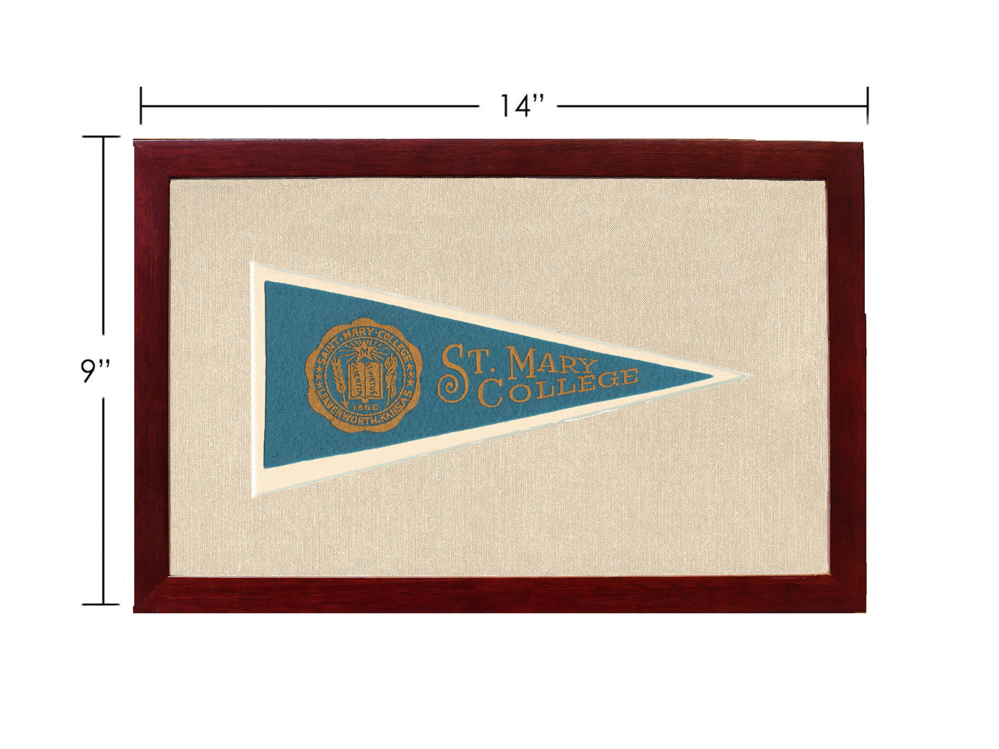 Vintage St Mary College Pennant