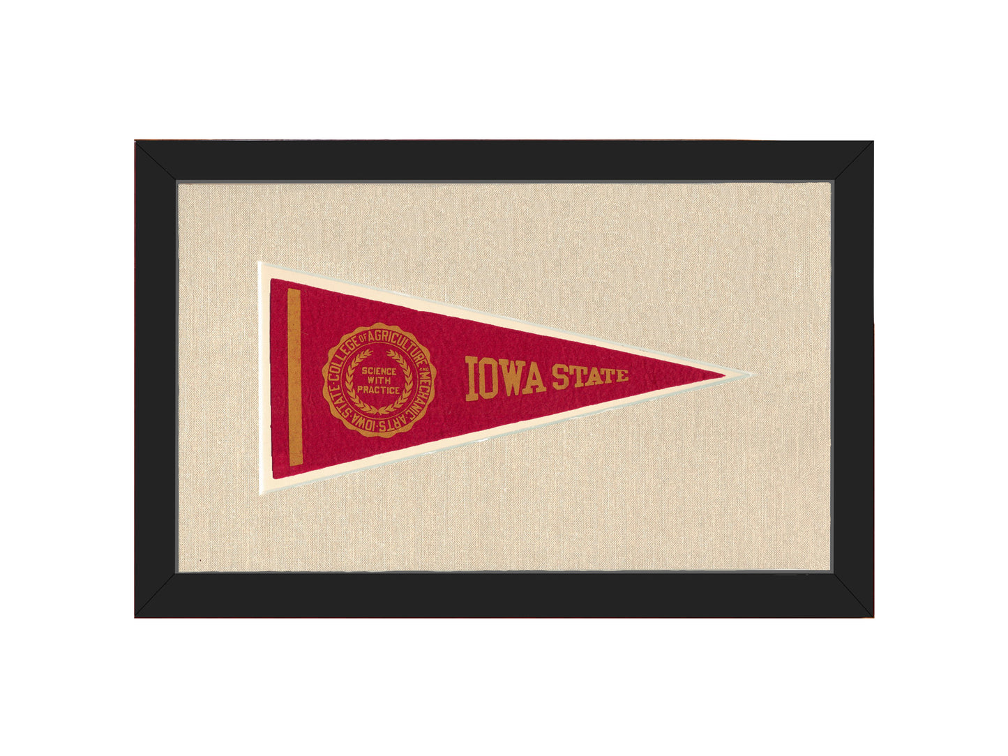 Vintage Iowa State Pennant