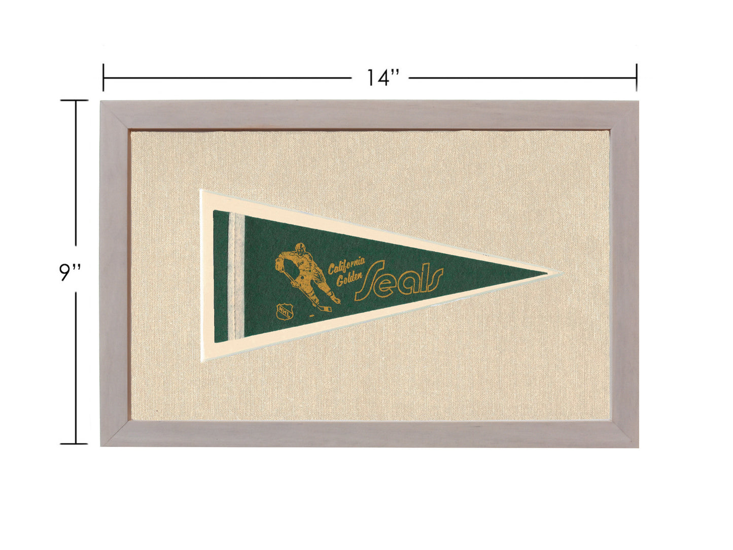 Vintage California Golden Seals Pennant