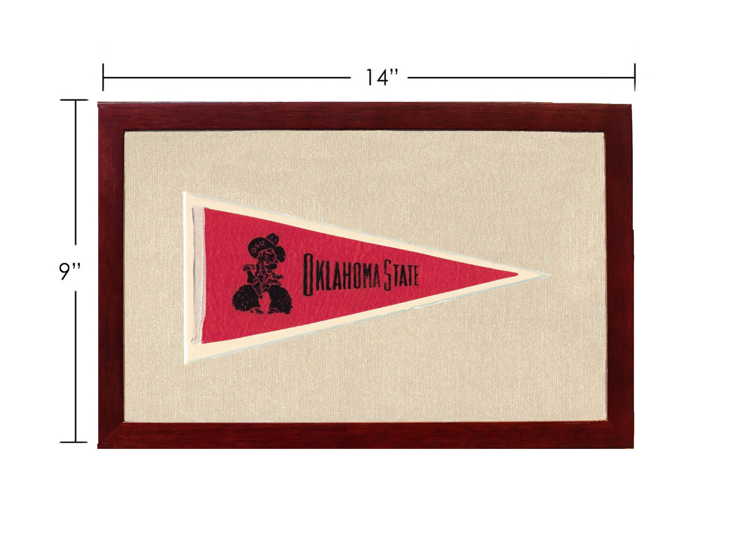 Vintage Oklahoma State University Pennant