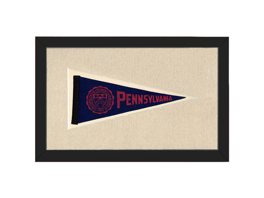 Vintage University of Pennsylvania Pennant