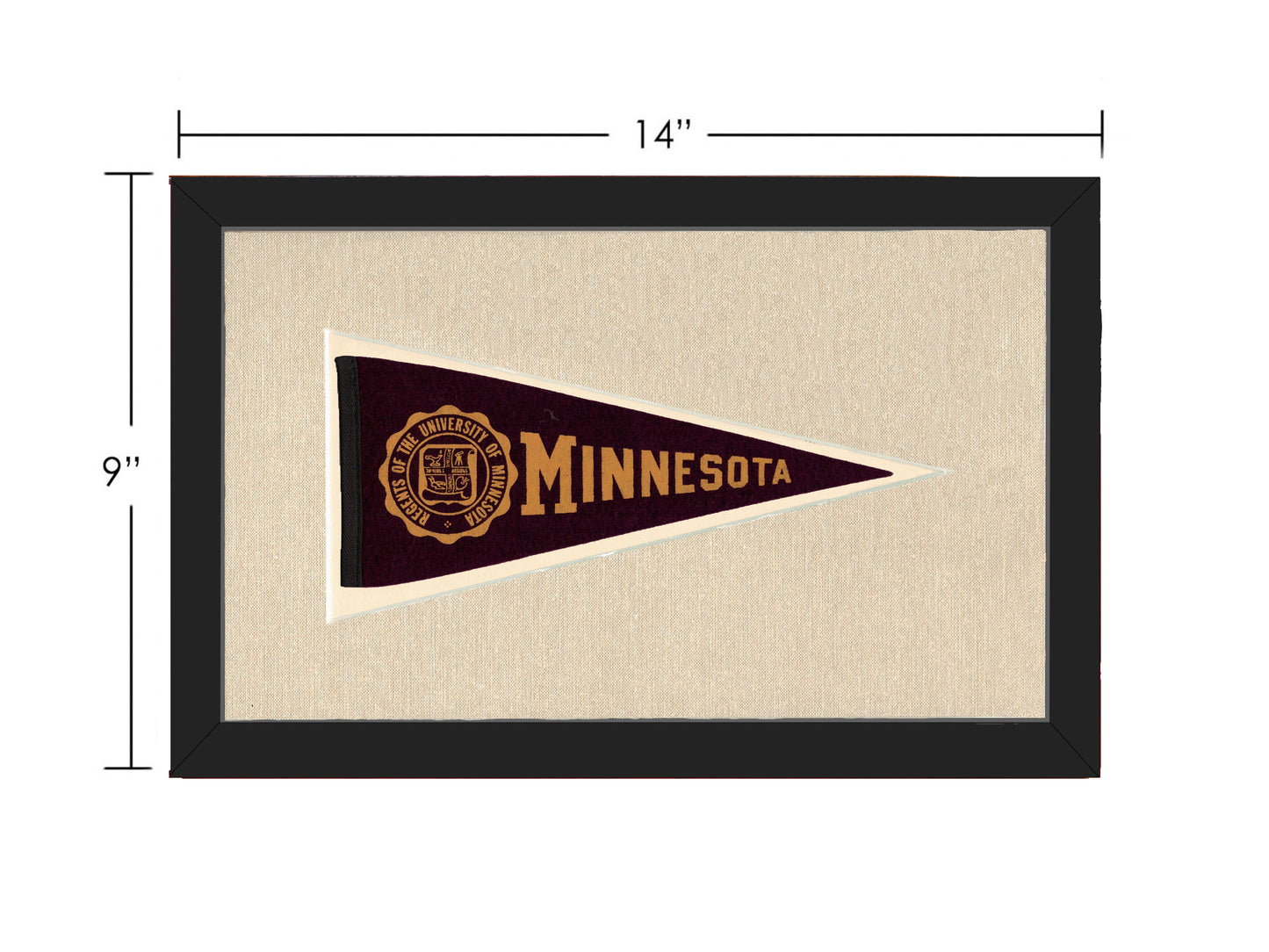 Vintage Minnesota Pennant