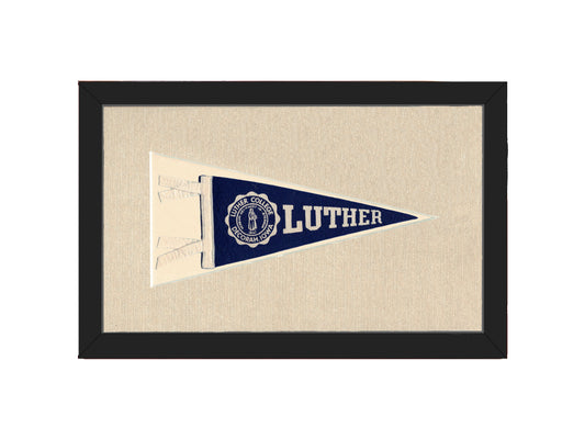 Vintage Luther College Pennant