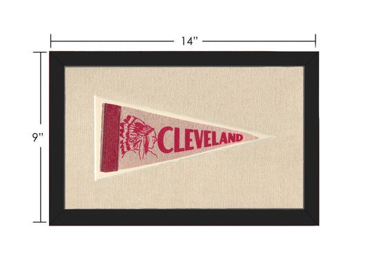 Vintage Cleveland Indians Pennant